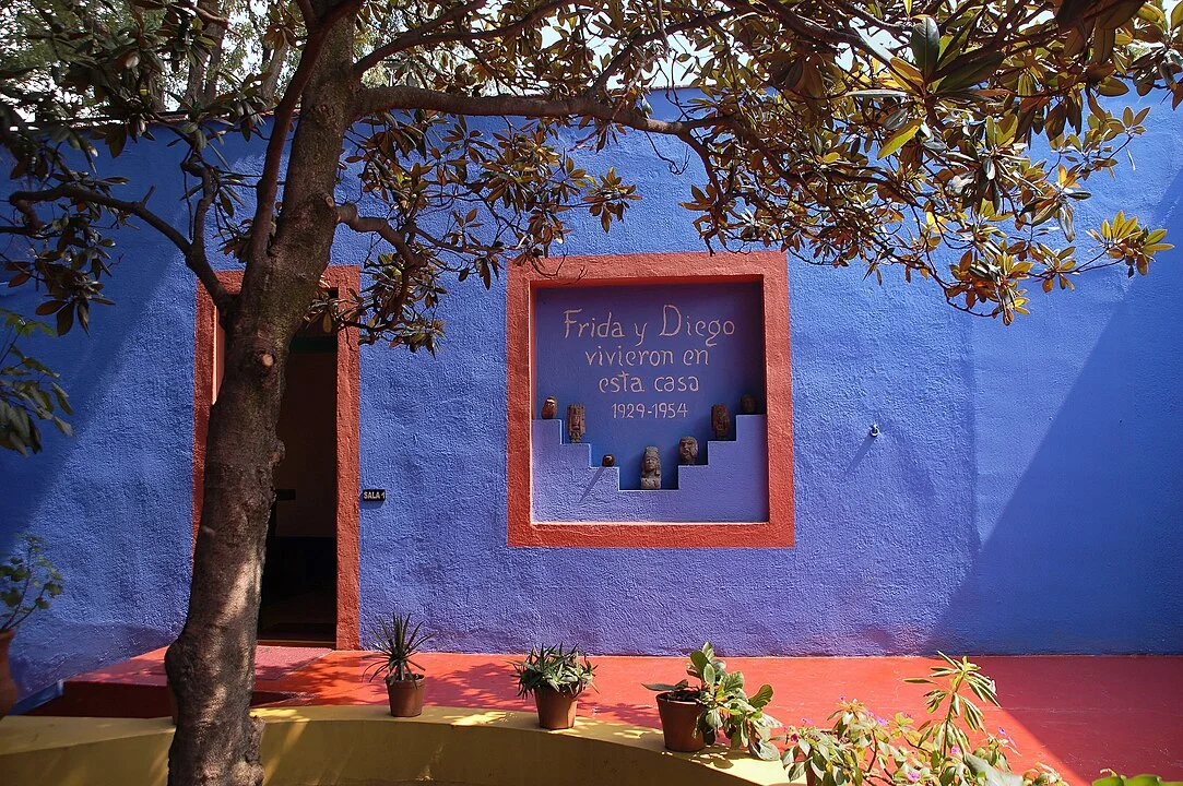 The Blue House in Mexico