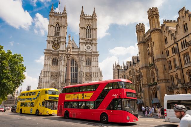 Double-decker buses 