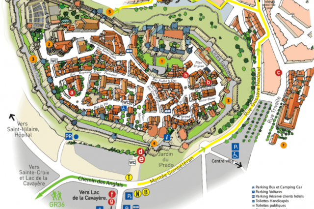 Carcassonne map