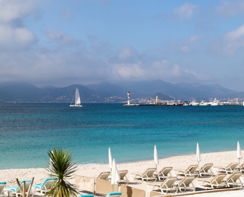 Cannes beach