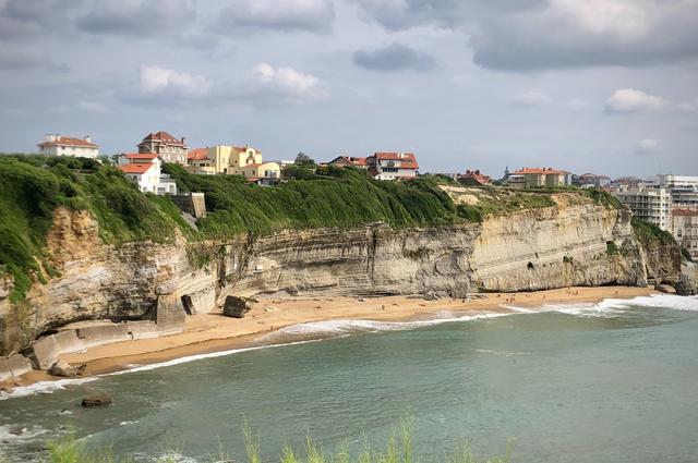 Biarritz coast