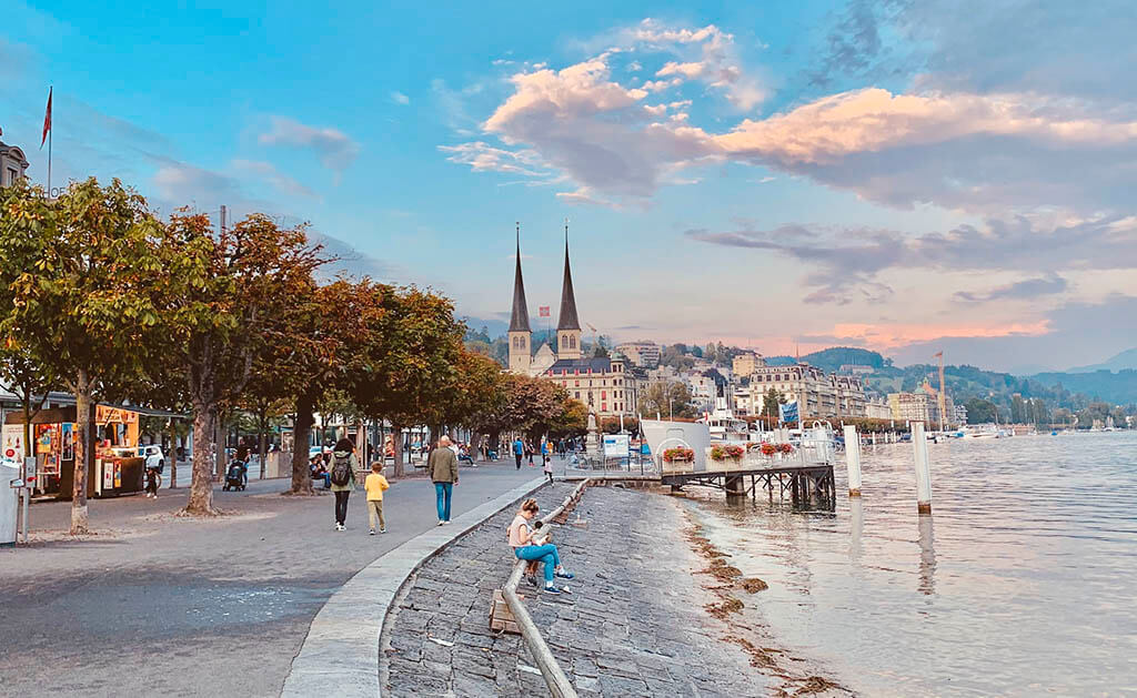 Switzerland in Winter: Luzern