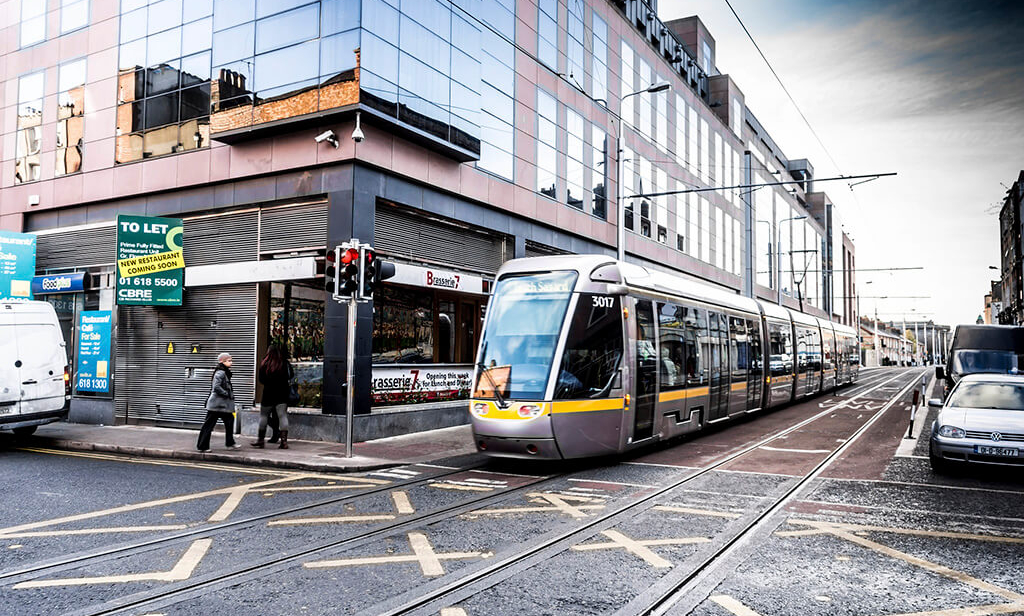 Luas, a tram