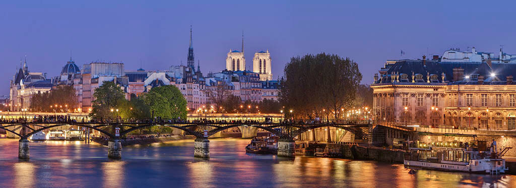 Quai de Conti and Pont des Arts