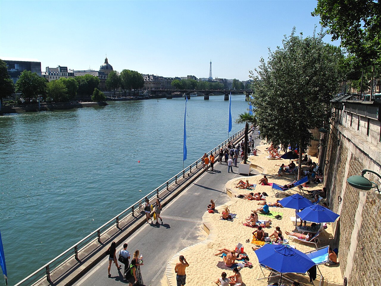 Paris in August