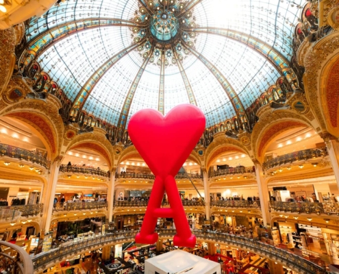 Paris Christmas window displays