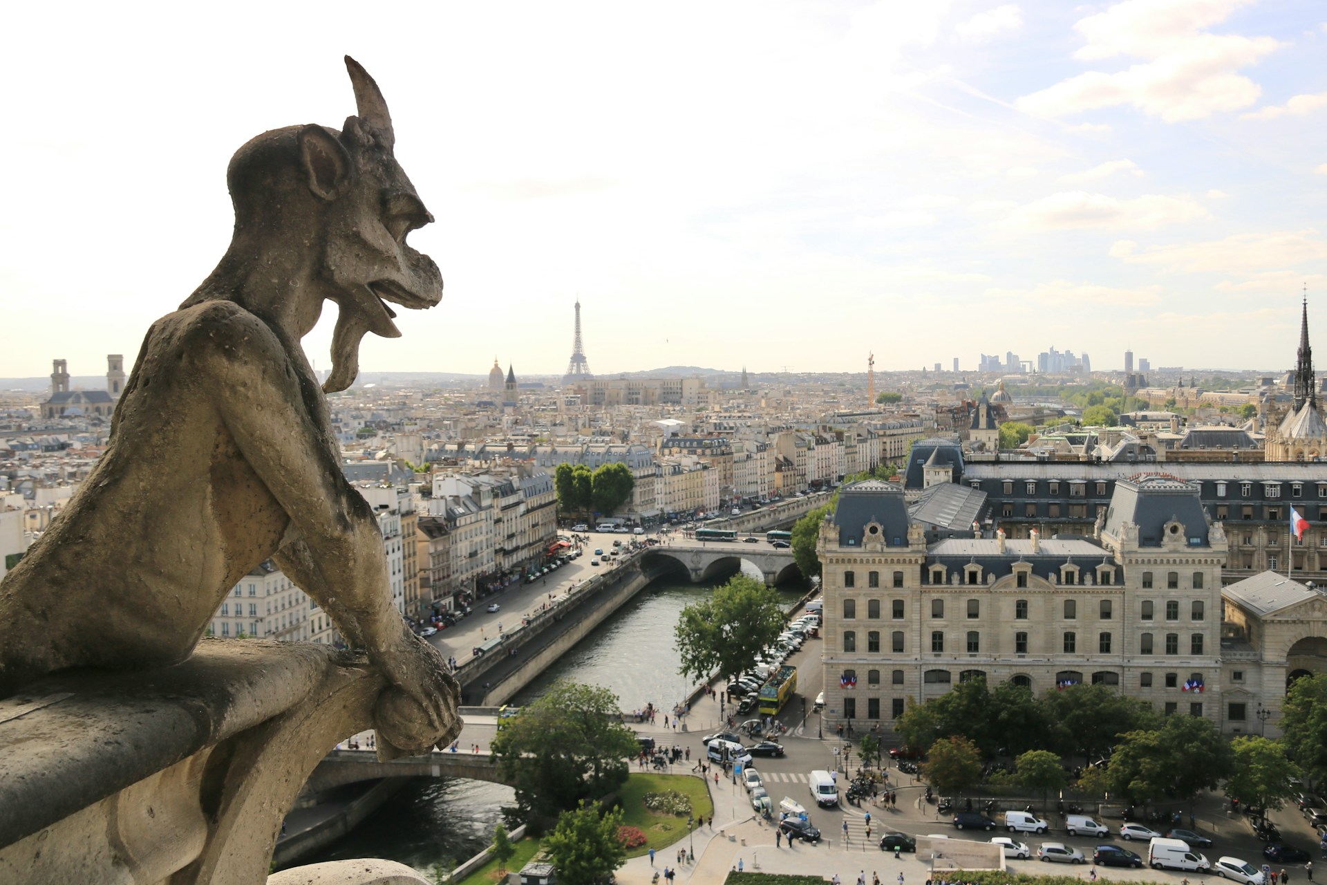 Climbing the towers of Notre Dame