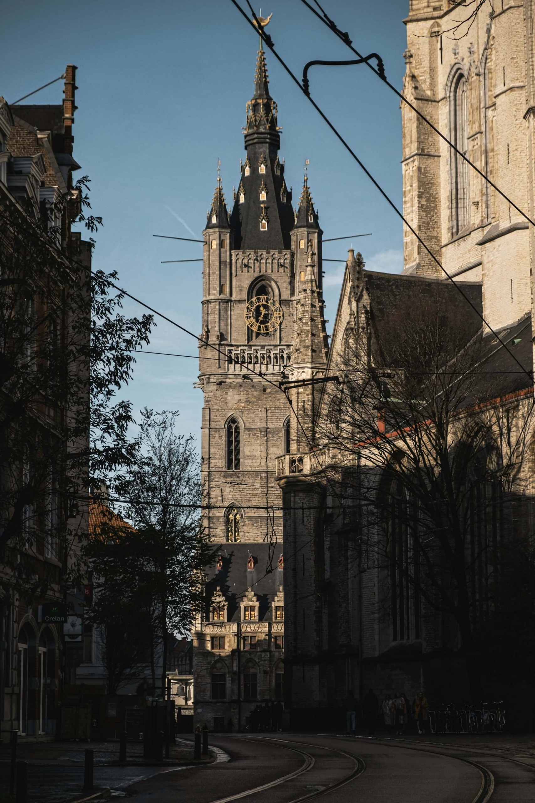 The Belfry Tower in the centre of Ghent