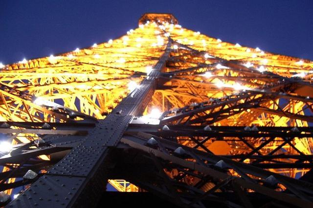 Lights on the Eiffel Tower