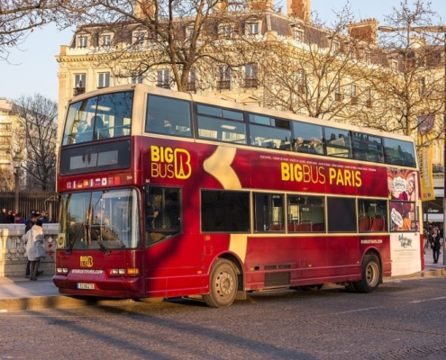 Double-decker bus tours