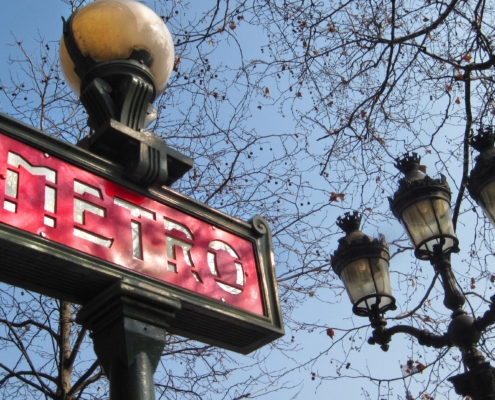 Metro in Paris