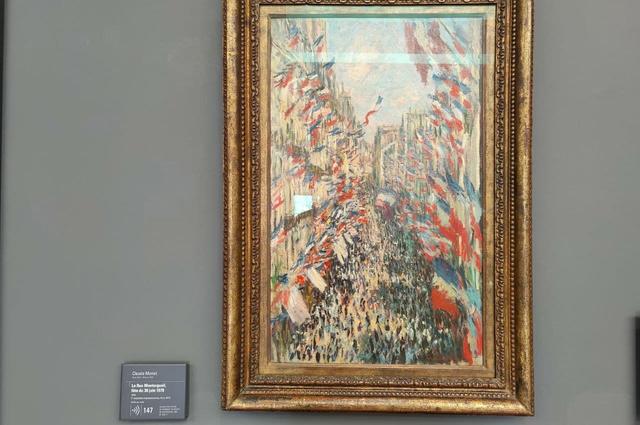 Monet's "Rue Montorgueil"