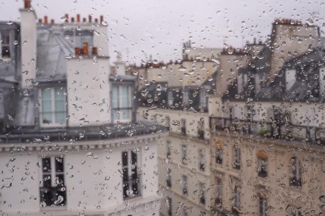 Paris in the rain