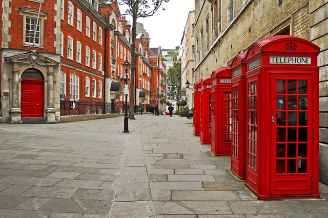 Telephone booths 