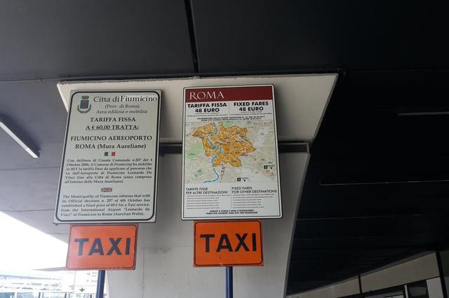 Taxis in Rome