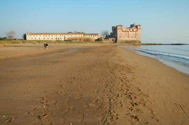 Santa Severa beach 