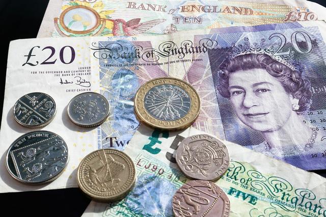 British currency: the pound 