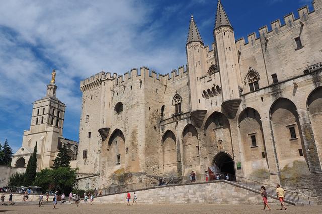Visit the Palais des Papes and the famous Pont d'Avignon in Avignon 