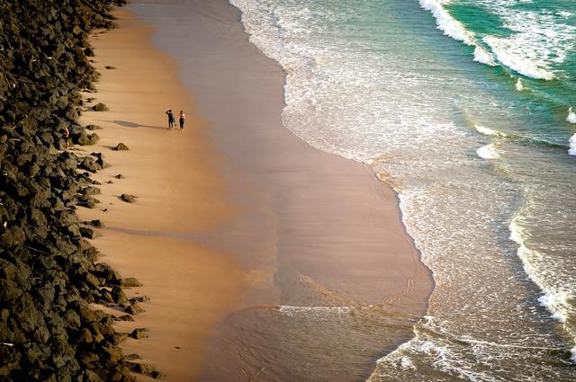 Biarritz beach