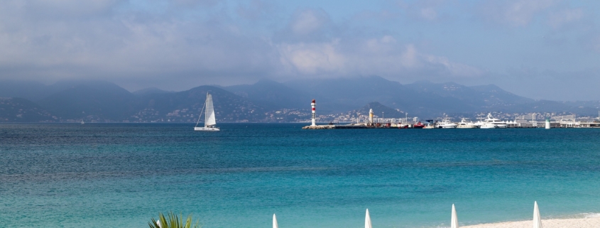 Cannes beach
