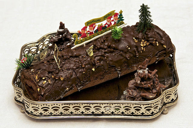 Christmas log