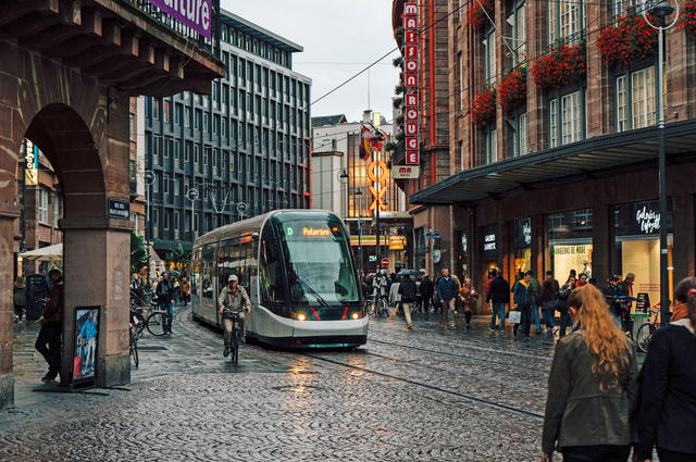 Strasbourg tram