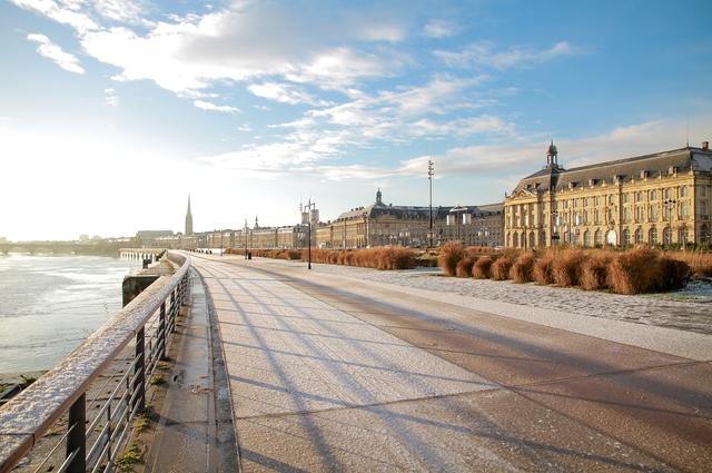 Bordeaux in winter