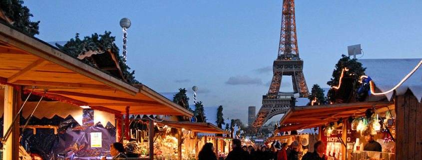 Christmas fairs across Paris