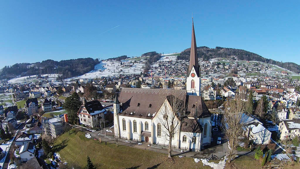 Switzerland in Winter: St. Gallen