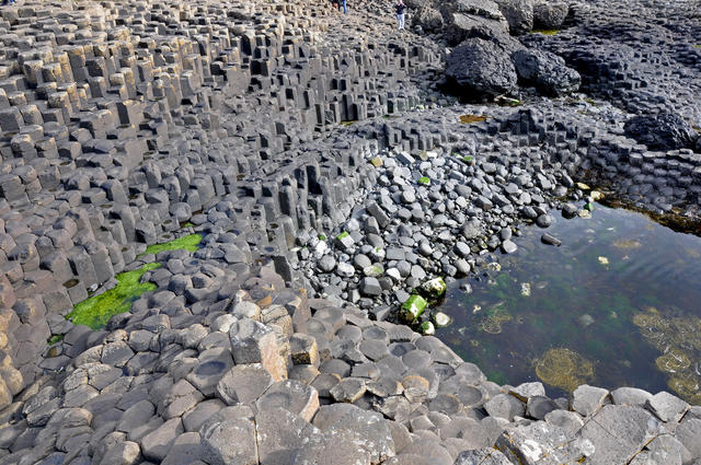 How was the Giant’s causeway made?