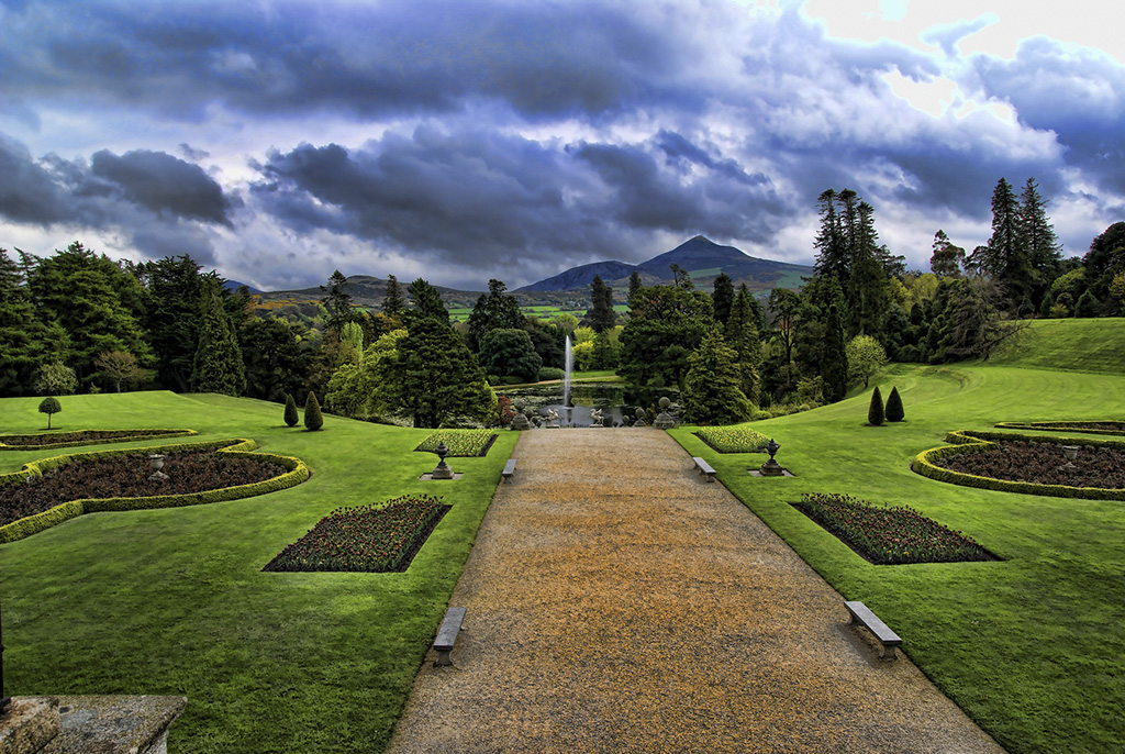 What to see at the Powerscourt Gardens?