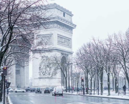 Paris in January